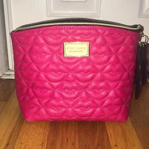 Betsey Johnson small bag makeup bag like new